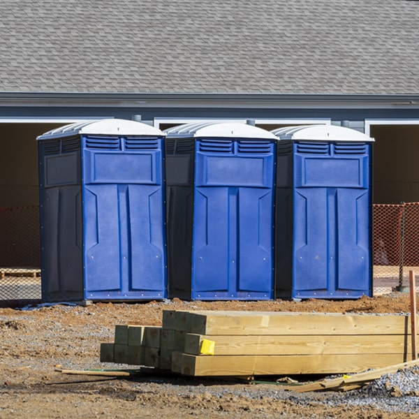 are there any options for portable shower rentals along with the porta potties in White Oak